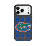 University of Florida Gators Plaid MagSafe Compatible Phone Case for Apple iPhone