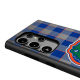 University of Florida Gators Plaid MagSafe Compatible Phone Case for Samsung Galaxy