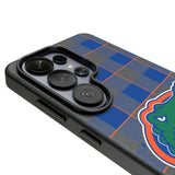 University of Florida Gators Plaid MagSafe Compatible Phone Case for Samsung Galaxy