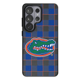University of Florida Gators Plaid MagSafe Compatible Phone Case for Samsung Galaxy