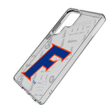 University of Florida Gators Quadtile Clear Phone Case for Samsung Galaxy