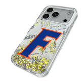 University of Florida Gators Quadtile Glitter Phone Case for Apple iPhone