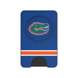 University of Florida Gators Stripe PopSockets MagSafe-Compatible PopWallet+
