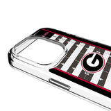 University of Georgia Bulldogs Field Clear Phone Case for Apple iPhone