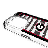 University of Georgia Bulldogs Field Clear Phone Case for Apple iPhone