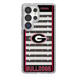 University of Georgia Bulldogs Field Clear Phone Case for Samsung Galaxy