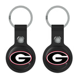 University of Georgia Bulldogs Insignia Black Airtag Holder 2-Pack