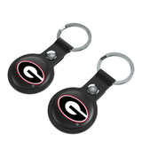 University of Georgia Bulldogs Insignia Black Airtag Holder 2-Pack