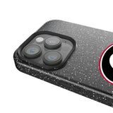 University of Georgia Bulldogs Linen Black Bling Phone Case for Apple iPhone
