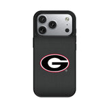 University of Georgia Bulldogs Linen MagSafe Compatible Phone Case for Apple iPhone