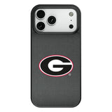 University of Georgia Bulldogs Linen MagSafe Compatible Phone Case for Apple iPhone