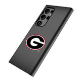 University of Georgia Bulldogs Linen MagSafe Compatible Phone Case for Samsung Galaxy