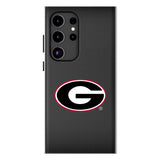University of Georgia Bulldogs Linen MagSafe Compatible Phone Case for Samsung Galaxy