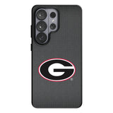 University of Georgia Bulldogs Linen MagSafe Compatible Phone Case for Samsung Galaxy