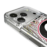 University of Georgia Bulldogs Paisley Glitter Phone Case for Apple iPhone