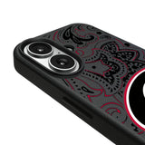 University of Georgia Bulldogs Paisley MagSafe Compatible Phone Case for Apple iPhone