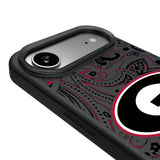 University of Georgia Bulldogs Paisley MagSafe Compatible Phone Case for Apple iPhone