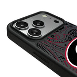 University of Georgia Bulldogs Paisley MagSafe Compatible Phone Case for Apple iPhone