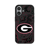 University of Georgia Bulldogs Paisley MagSafe Compatible Phone Case for Apple iPhone