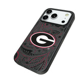 University of Georgia Bulldogs Paisley MagSafe Compatible Phone Case for Apple iPhone
