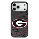 University of Georgia Bulldogs Paisley MagSafe Compatible Phone Case for Apple iPhone