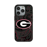 University of Georgia Bulldogs Paisley MagSafe Compatible Phone Case for Apple iPhone