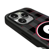 University of Georgia Bulldogs Plaid MagSafe Compatible Phone Case for Apple iPhone