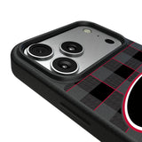 University of Georgia Bulldogs Plaid MagSafe Compatible Phone Case for Apple iPhone