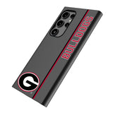 University of Georgia Bulldogs Sidebar MagSafe Compatible Phone Case for Samsung Galaxy