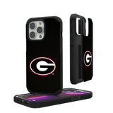 University of Georgia Bulldogs Solid Rugged Phone Case for Apple iPhone