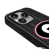 University of Georgia Bulldogs Text Backdrop MagSafe Compatible Phone Case for Apple iPhone