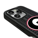 University of Georgia Bulldogs Text Backdrop MagSafe Compatible Phone Case for Apple iPhone