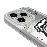 University of Georgia Bulldogs Uga Confetti Glitter Phone Case for Apple iPhone