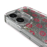 University of Georgia Bulldogs Uga Fashion Pattern Glitter Phone Case for Apple iPhone