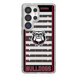 University of Georgia Bulldogs Uga Field Clear Phone Case for Samsung Galaxy