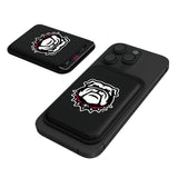 University of Georgia Bulldogs Uga Insignia Black Magnetic Credit Card Wallet