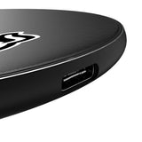 University of Georgia Bulldogs Uga Linen 15-Watt Wireless Charger