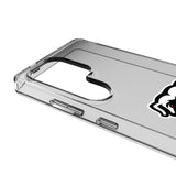 University of Georgia Bulldogs Uga Linen Clear Phone Case for Samsung Galaxy