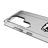 University of Georgia Bulldogs Uga Linen Clear Phone Case for Samsung Galaxy