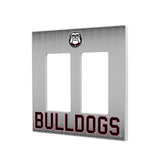 University of Georgia Bulldogs Uga Linen Hidden-Screw Light Switch Plate