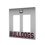 University of Georgia Bulldogs Uga Linen Hidden-Screw Light Switch Plate