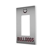 University of Georgia Bulldogs Uga Linen Hidden-Screw Light Switch Plate