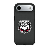 University of Georgia Bulldogs Uga Linen MagSafe Compatible Phone Case for Apple iPhone