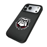 University of Georgia Bulldogs Uga Linen MagSafe Compatible Phone Case for Apple iPhone