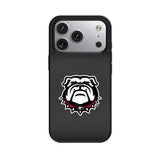 University of Georgia Bulldogs Uga Linen MagSafe Compatible Phone Case for Apple iPhone