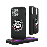 University of Georgia Bulldogs Uga Linen Rugged Phone Case for Apple iPhone