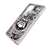 University of Georgia Bulldogs Uga Paisley Clear Phone Case for Samsung Galaxy