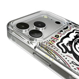 University of Georgia Bulldogs Uga Paisley Glitter Phone Case for Apple iPhone