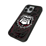 University of Georgia Bulldogs Uga Paisley MagSafe Compatible Phone Case for Apple iPhone