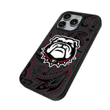 University of Georgia Bulldogs Uga Paisley MagSafe Compatible Phone Case for Apple iPhone